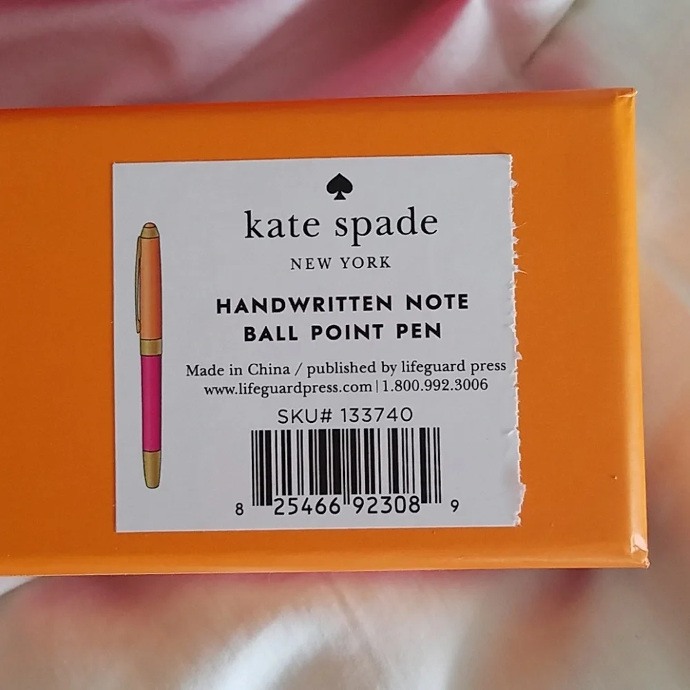 KATE SPADE Handwritten Note Ball Point Pen - Picture 3 of 7